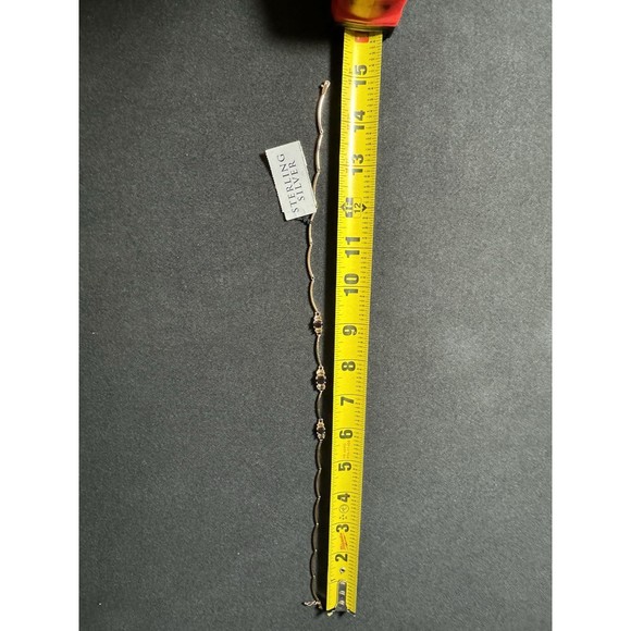 Classic Golden Citrine Red Garnet Scaloped Gold Over Sterling Silver Necklace - Picture 7 of 8